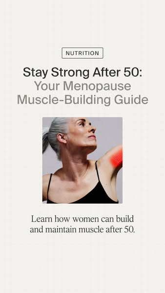 Timeline Longevity ad: Stay Strong After 50