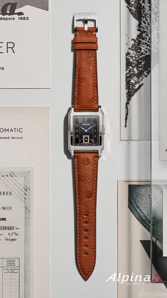 Alpina ad: Heritage Alpiner Carree Automatic