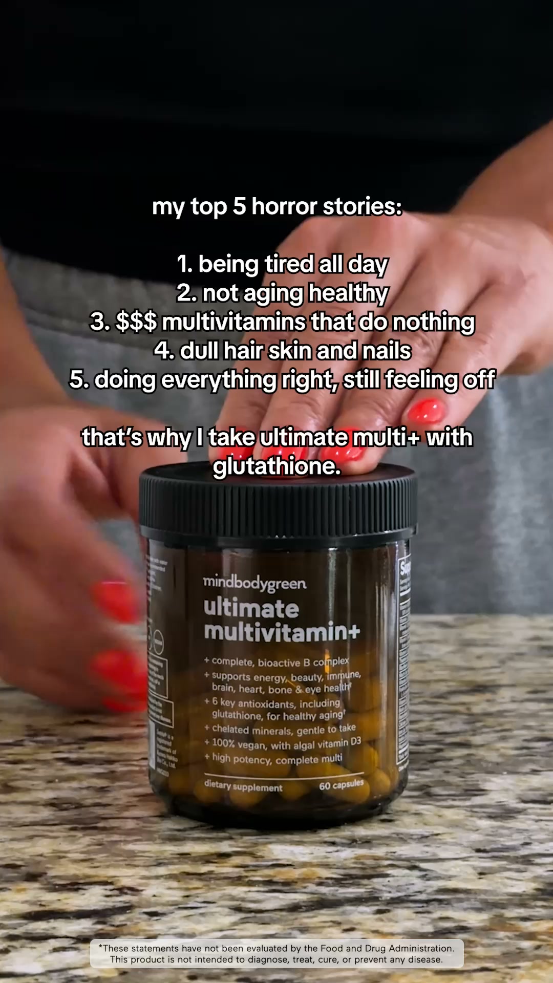 mindbodygreen ad: ultimate multivitamin+ by mindbodygreen