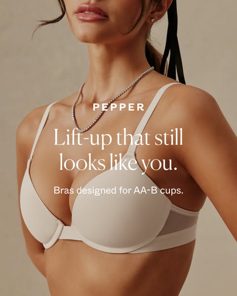 Pepper ad: Found: the most natural-looking lift.