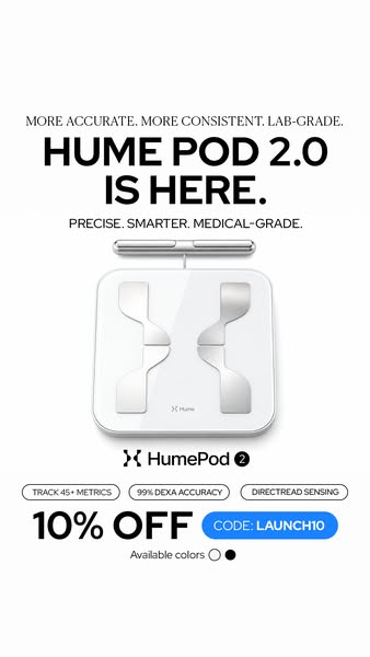 Hume Health ad: See Your Training Progress