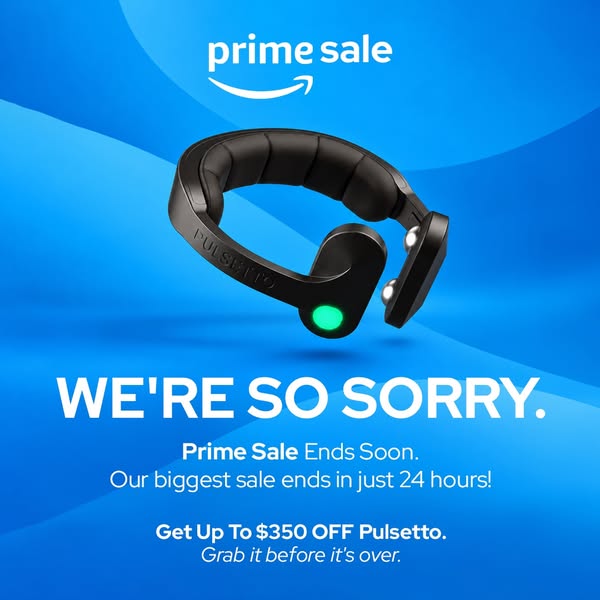 Pulsetto ad: PRIME DAY SALE - Up to $350 OFF TODAY!