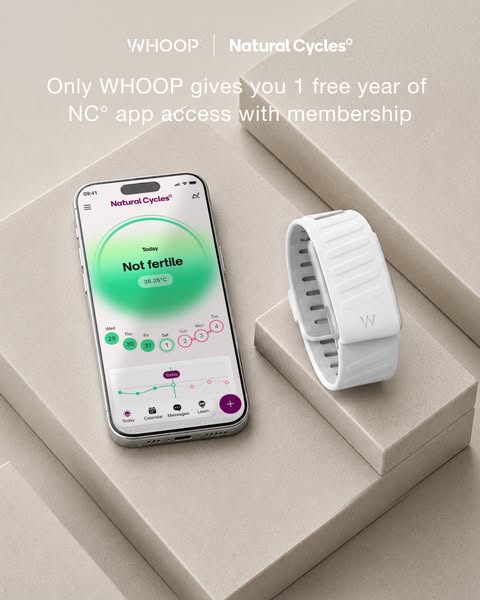 WHOOP ad: Free NC° app access
