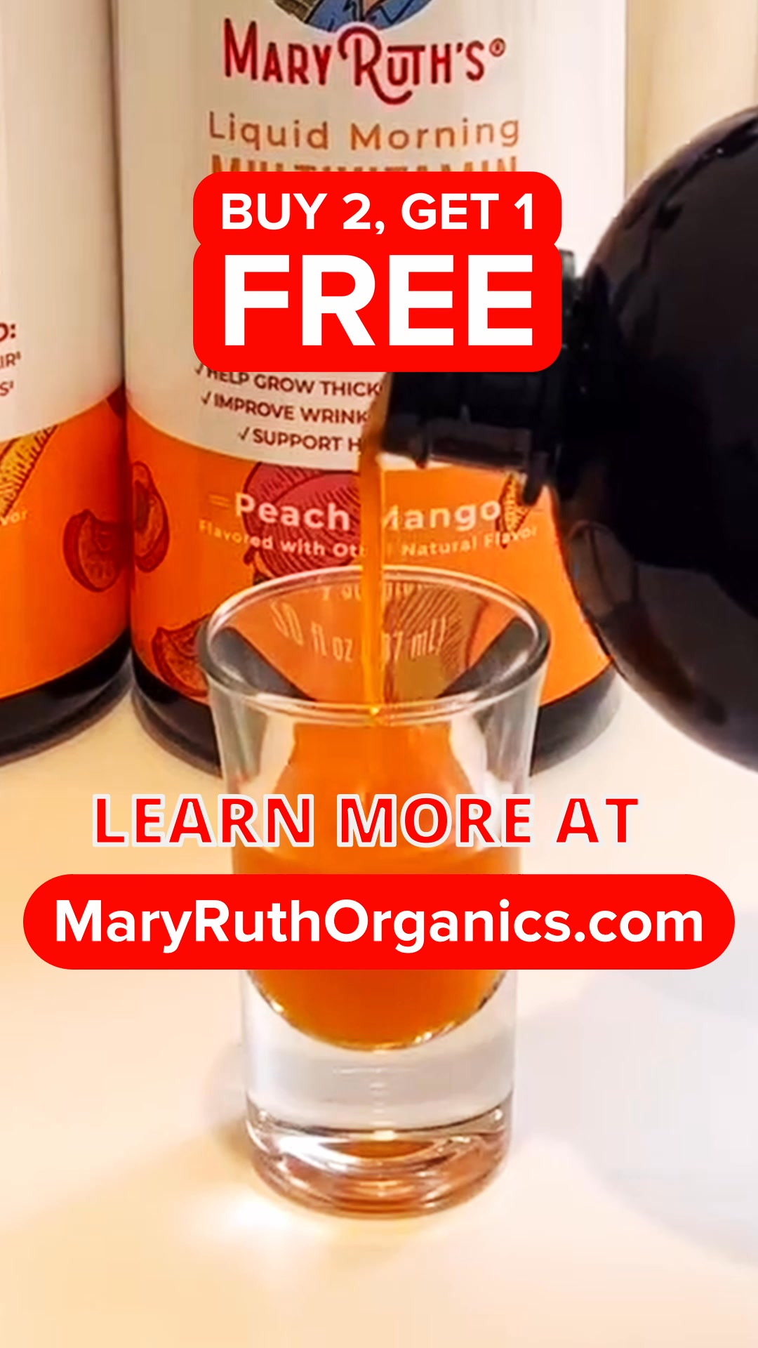 MaryRuth's ad: Get THREE for the price of TWO