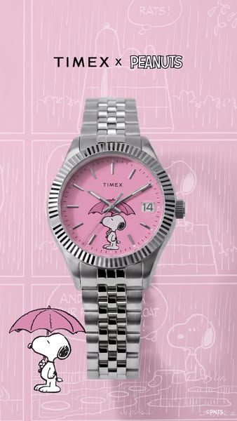 Timex ad: Timex x Peanuts