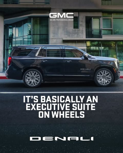 GMC ad: GMC Yukon Denali Ultimate