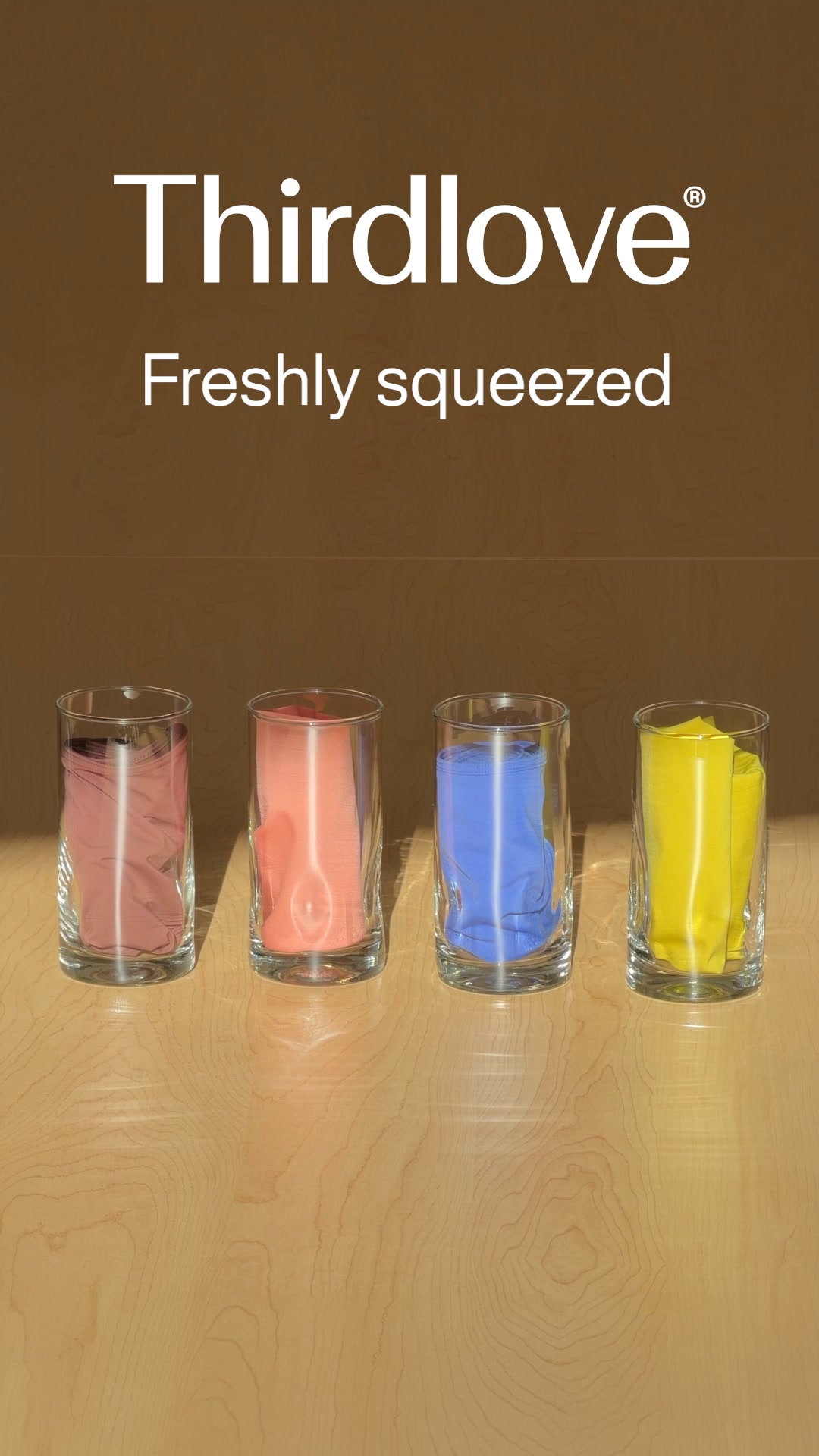 ThirdLove ad: Squeezed but never squeezed in.