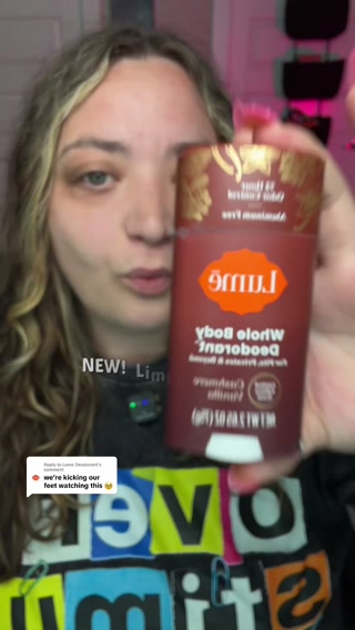 Lume Deodorant ad: LIMITED TIME ONLY ✨