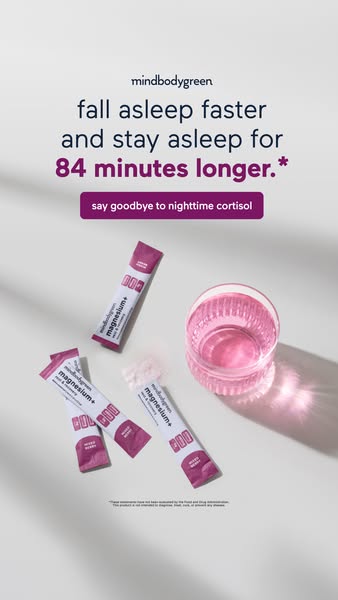 mindbodygreen ad: Clinically Shown Sleep Support