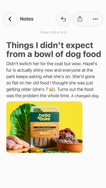 Bella+Duke ad: Get 40% off your first box