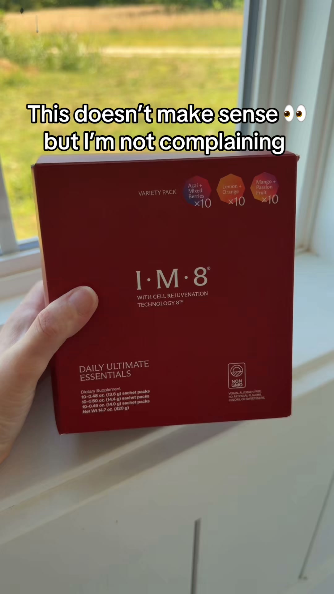 IM8 ad: Now's the Time to Try IM8.