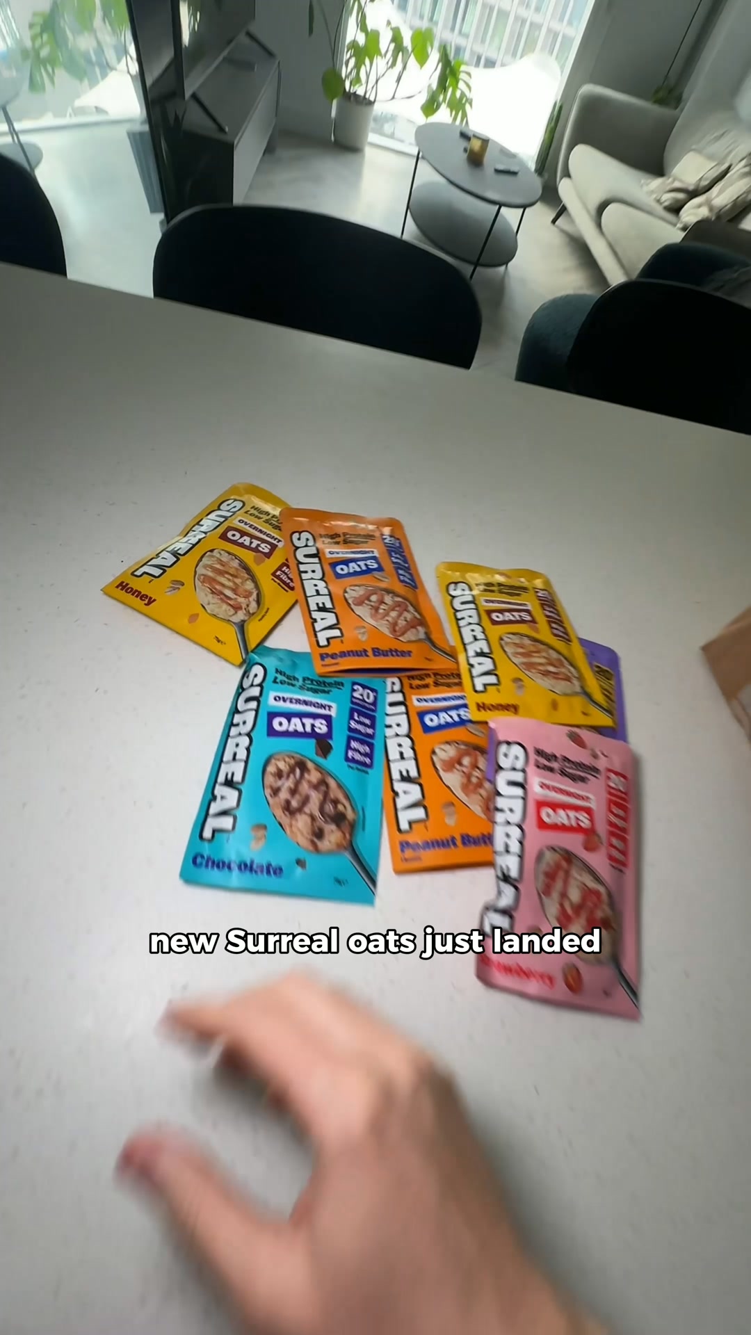 Surreal ad: 20g protein. Under 5 minutes.