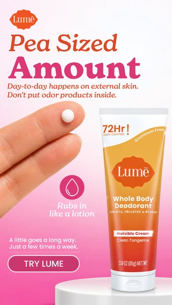 Lume Deodorant ad: Save over 30% + 2 FREE Items
