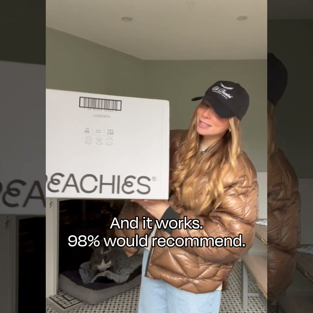 Peachies ad: Try them today for £12 🎉