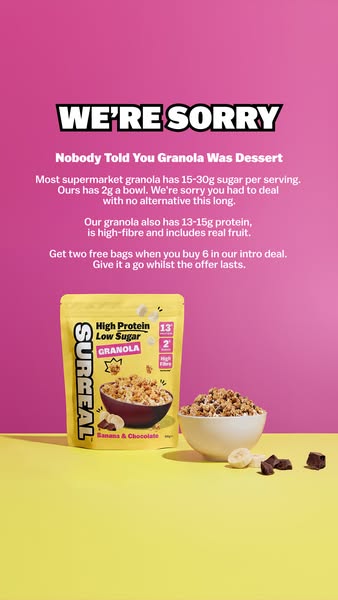 Surreal ad: Over 200,000 Happy Customers