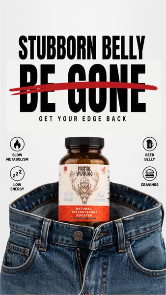 Primal Viking ad: Your Fat Destroys Testosterone