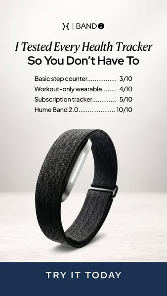 Hume Health ad: Meet World's Most Powerful Wearable