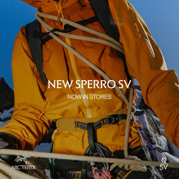 Arc'teryx ad: Designed to Persist™