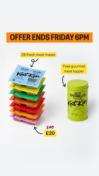 KatKin ad: Get 28 Fresh Meals For £20