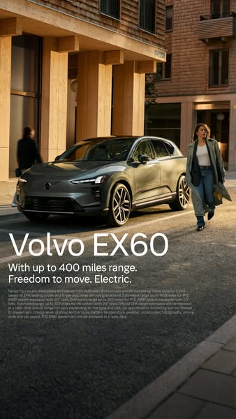 Volvo Car USA ad: The Volvo EX60