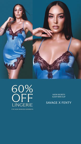 Savage X Fenty ad: Add to Cart Now