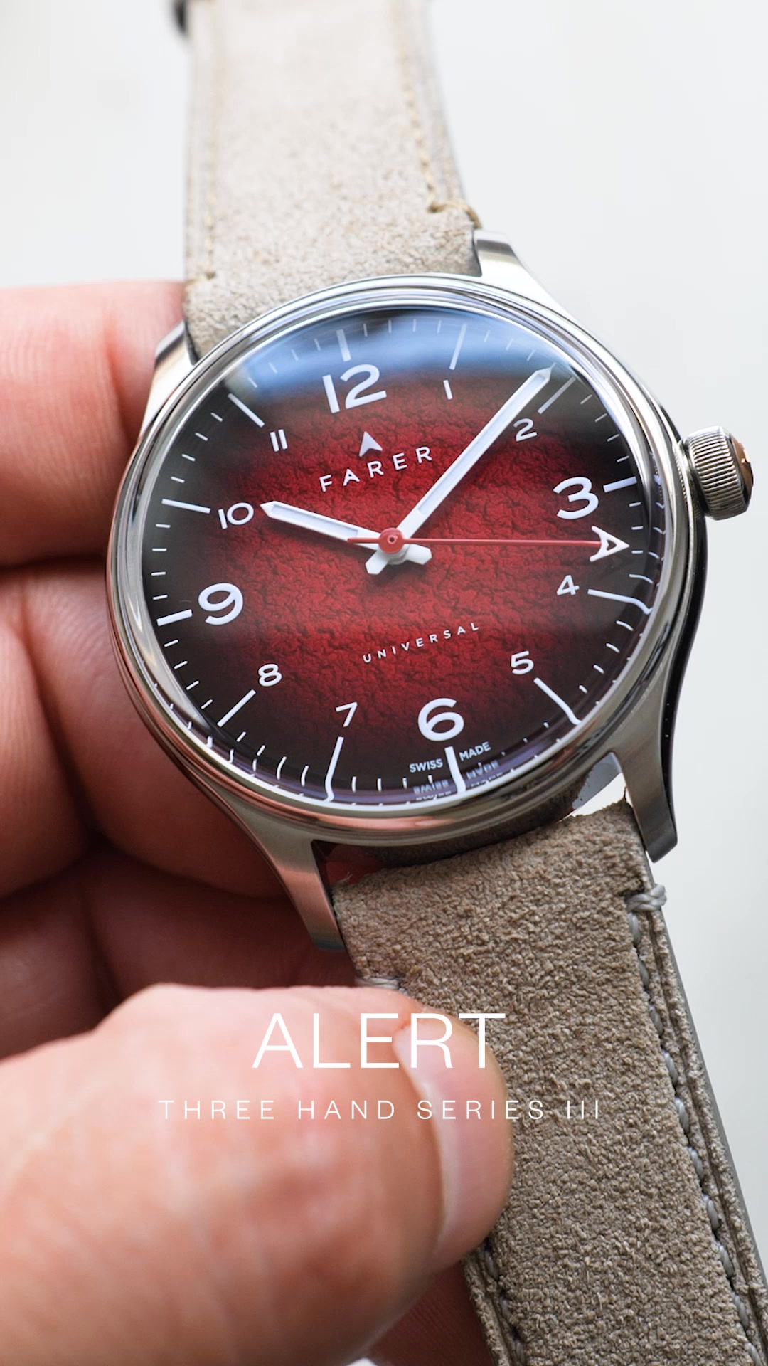Farer ad: Three Hand Series II Collection