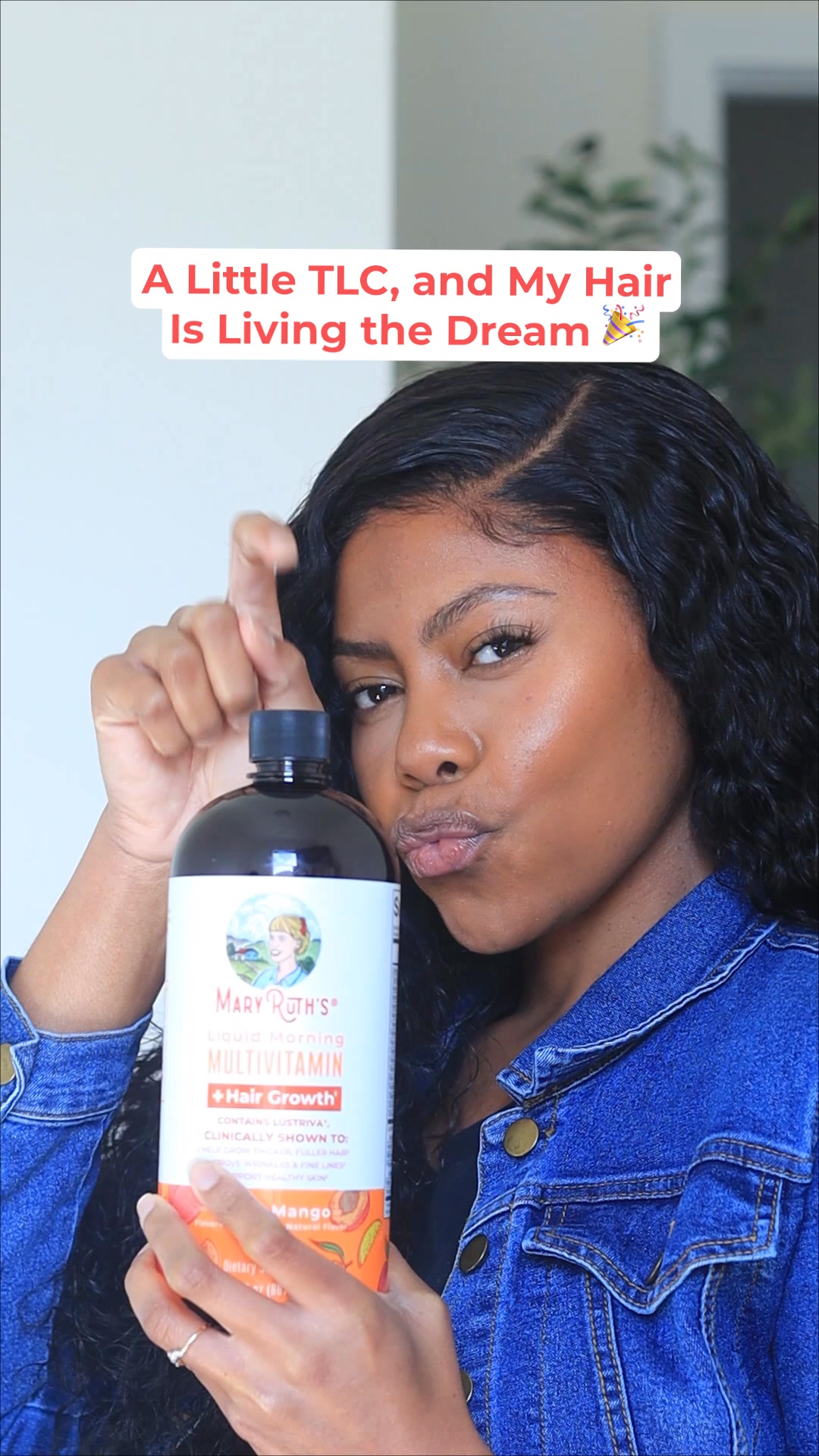 MaryRuth's ad: The “Viral” Vitamin for Massive Hair Growth in Just 3 Weeks