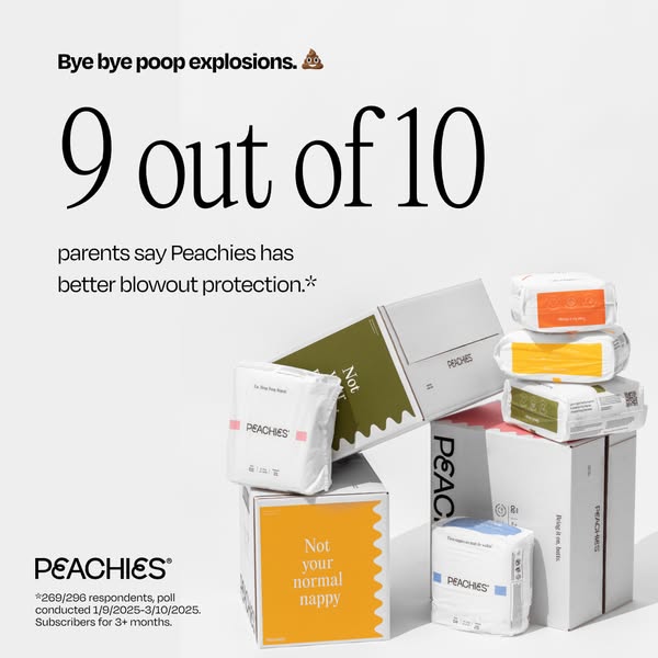 Peachies ad: Get Your Trial Pack For £12