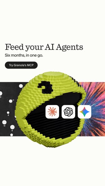 Granola ad: The AI notepad for meetings
