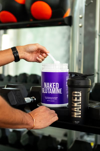 Naked Nutrition ad: Naked Glutamine