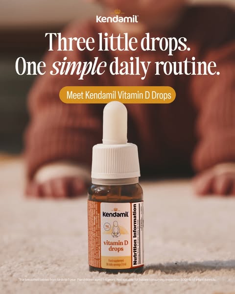 Kendamil ad: NHS-Recommended Dose in just 3 Drops