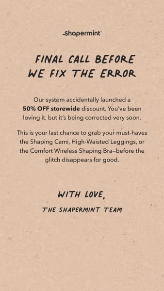 Shapermint ad: BIGGEST SALE | 50% OFF 🔥