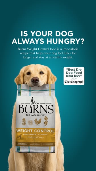 Burns Pet Nutrition ad: Nutrition for Every Dog