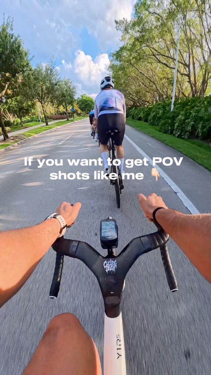 Insta360 ad: POV shots like never before with @insta360 GO Ultra 🤩 Use code: CYCLINGDEATH to get free accessories 🎁 #cycling #reels #roadbike #insta360