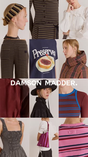 Damson Madder ad: New season heroes