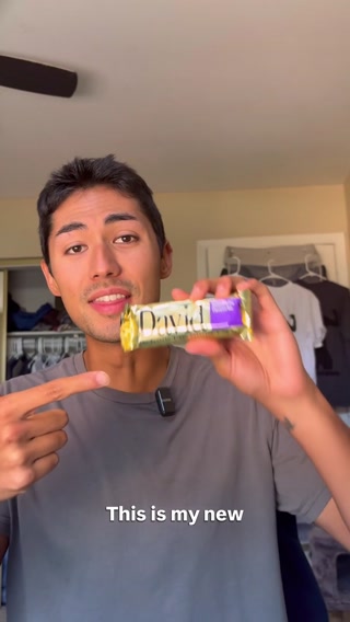 David Protein ad: 28g Protein. 150 Calories. 0g Sugar.