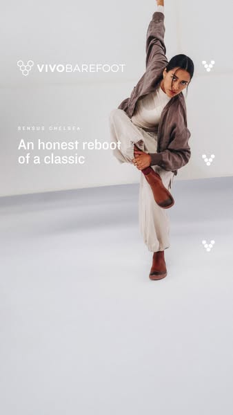 Vivobarefoot ad: An honest reboot of a classic