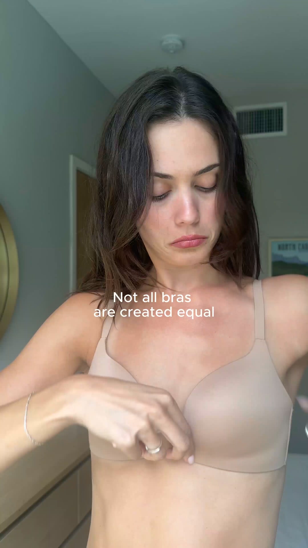 Pepper ad: A lift up bra that actually fits small boobs.