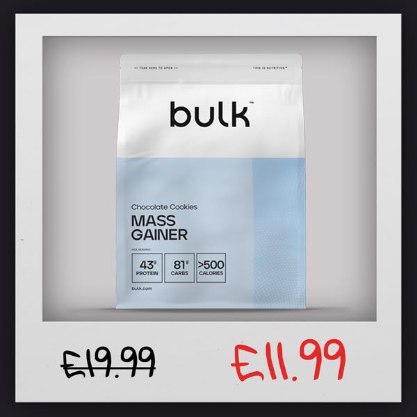 bulk ad: 40% Off Mass Gainer
