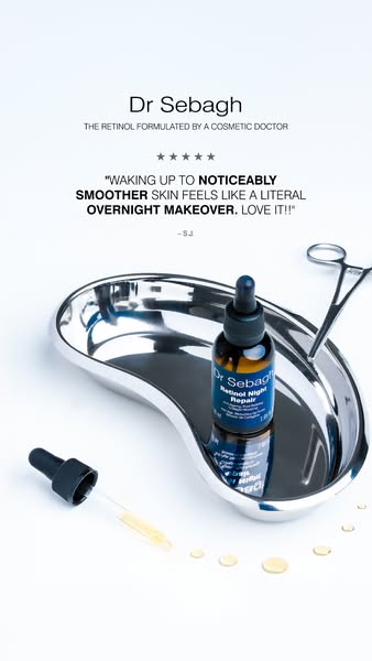 Dr Sebagh UK ad: Award-winning formulas