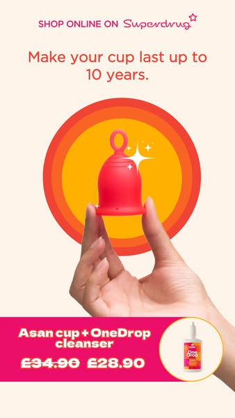 Asan Cup ad: Limited Time Only: Say Goodbye to Leaks