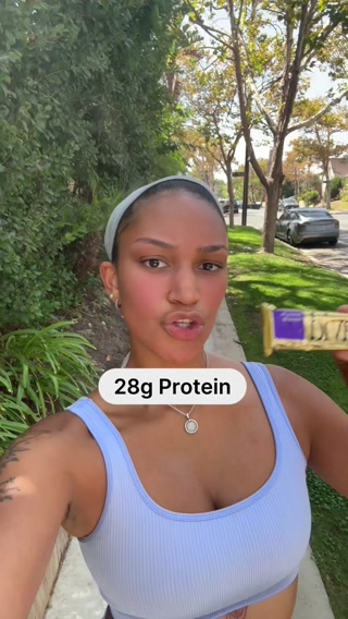 David Protein ad: 28g Protein. 150 Calories. 0g Sugar.