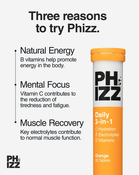 Phizz ad: FREE DELIVERY WITH YOUR ORDER 🚚
