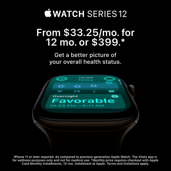 Apple ad: Apple Watch Series 12