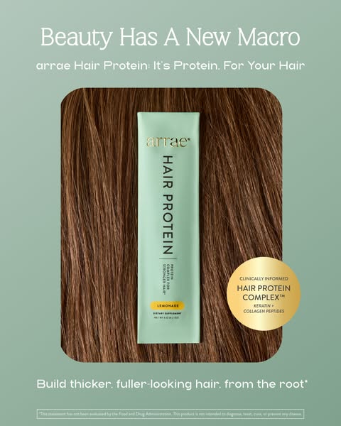 Arrae ad: Protein, Just For Your Hair