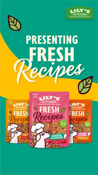 Lily's Kitchen ad: OH SO FRESH!™