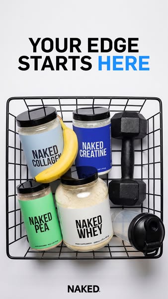 Naked Nutrition ad: Health, Without the Nonsense