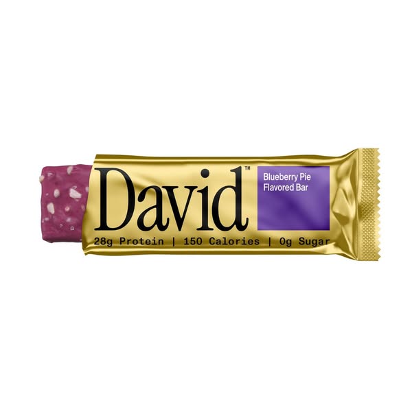 David Protein ad: Free shipping on your first order.