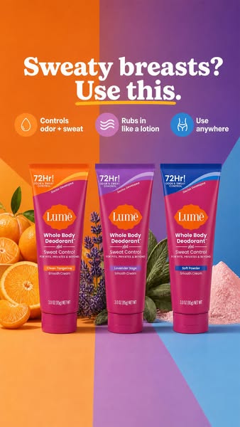 Lume Deodorant ad: Save over 30% + 2 FREE Items
