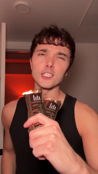 David Protein ad: 28g Protein. 150 Calories. 0g Sugar.
